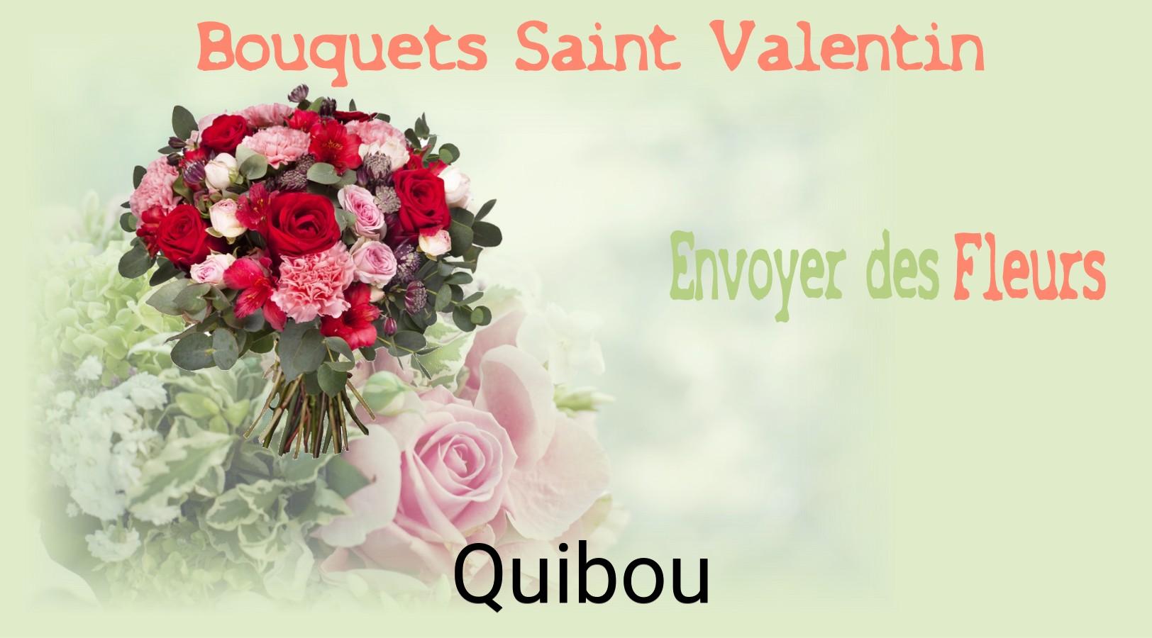 Roses de Saint-Valentin livrées à Quibou